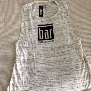 Bar Method Marble muscle tank size M NWT